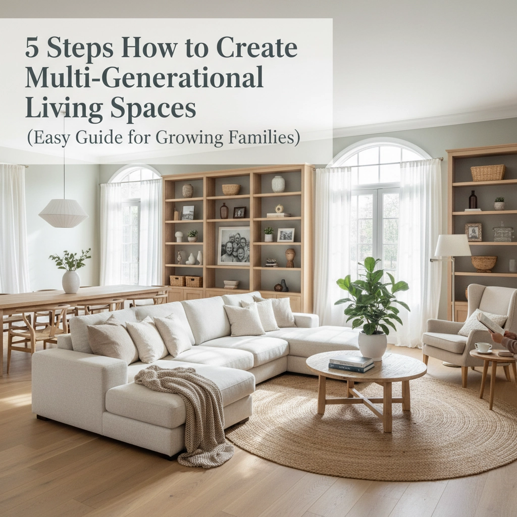 Picture of 5 Steps How to Create Multi-Generational Living Spaces (Easy Guide for ...